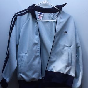Adidas Baby Blue Track Jacket